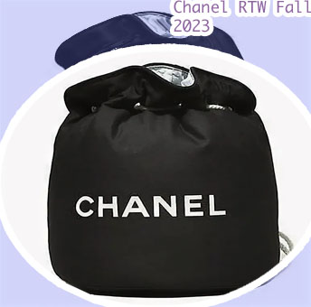 Chanel beauty gift bag