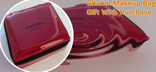Chanel makeup bag gift with purchase