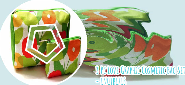 Cosmetic bag set