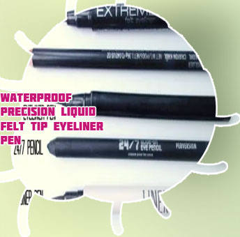 Felt pen eyeliner