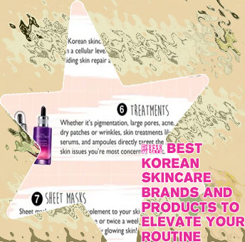 Great korean skin care products