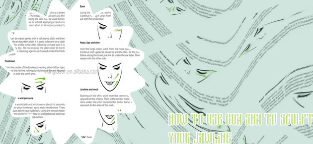 Gua sha for face slimming