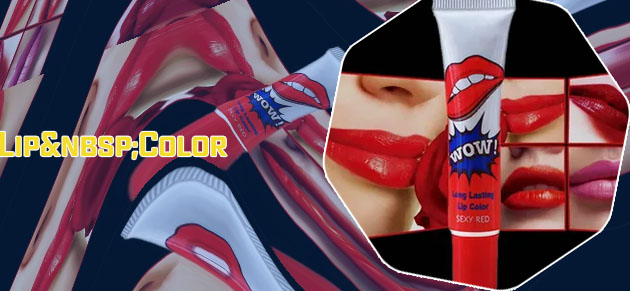 Tattooed lip color